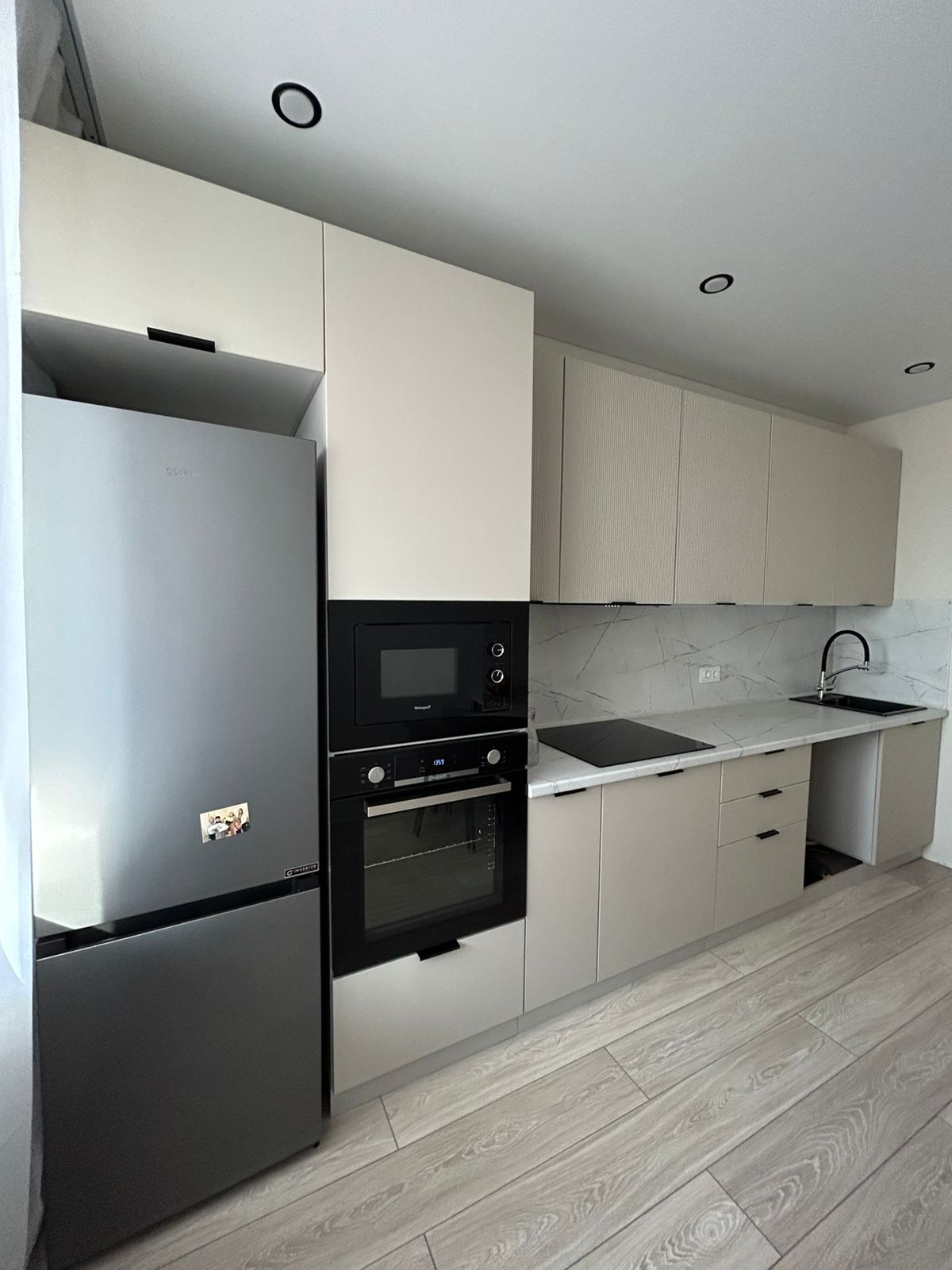 Кухня Ройс бежевый скин/Мелисса бежевый скин  приобрести в Томске