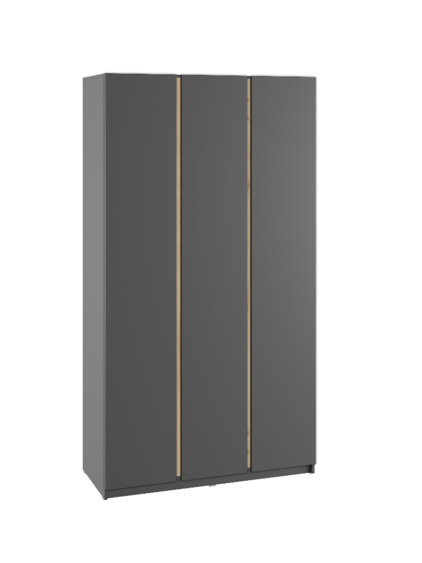 Шкаф &quot;Фаворит&quot; 3-х ств. графит