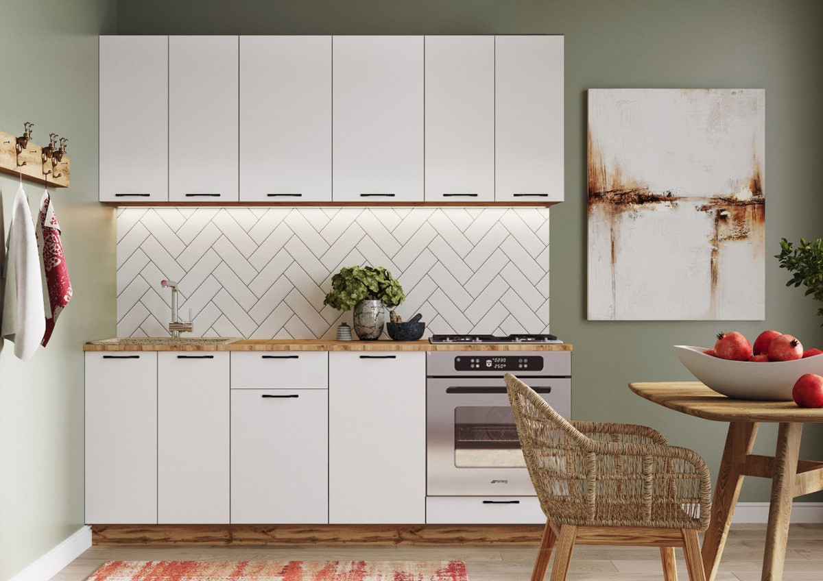 Кухня "Лайн" 2,0 ЛДСП  ВС приобрести в Томске