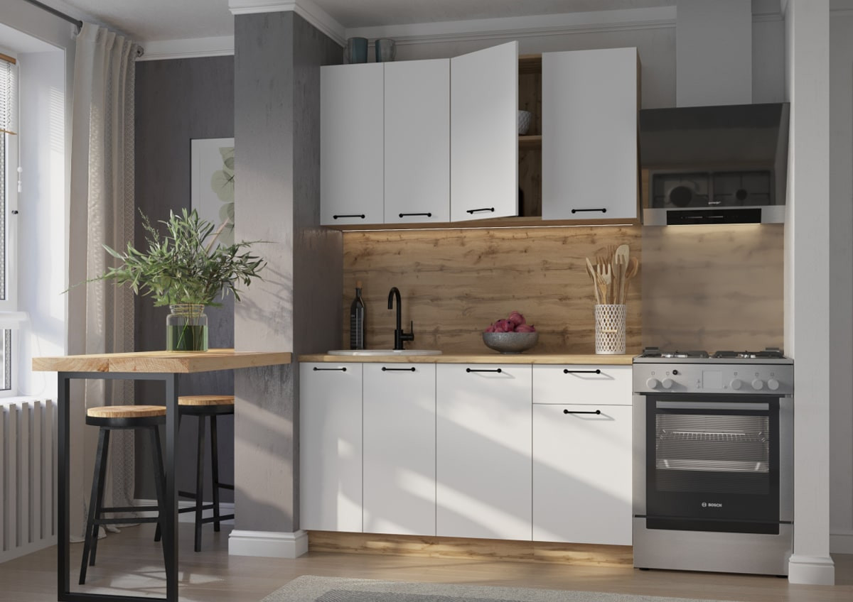 Лайн ЛДСП Кухня 1,4 м ●▶ приобрести в Томске