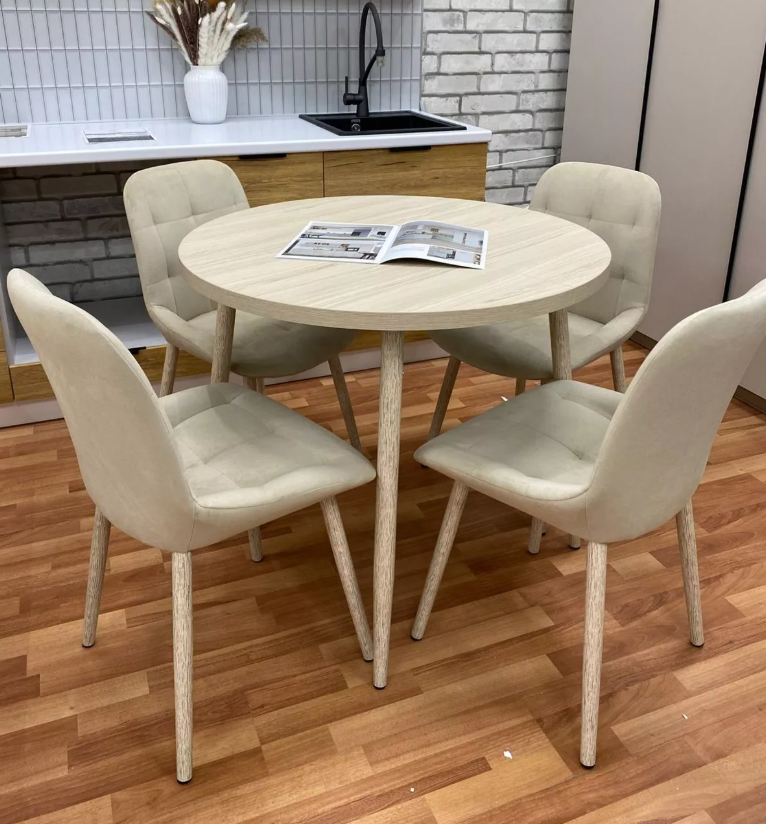 Стол Поло 32 CRAFT М бабочка, ЛДСП (900/300) Туя / белый/ПВХ Туя приобрести в Томске