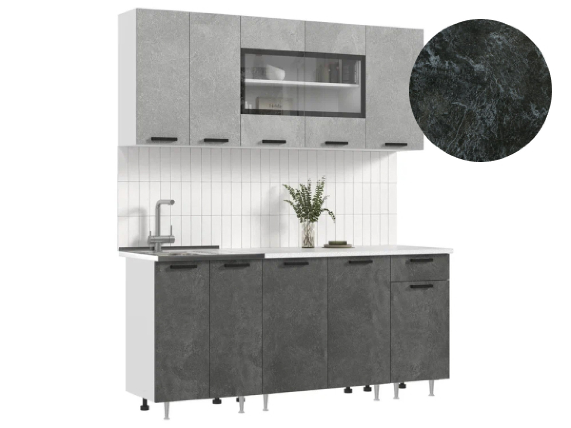 Кухня "Рио" ЛДСП 1,8