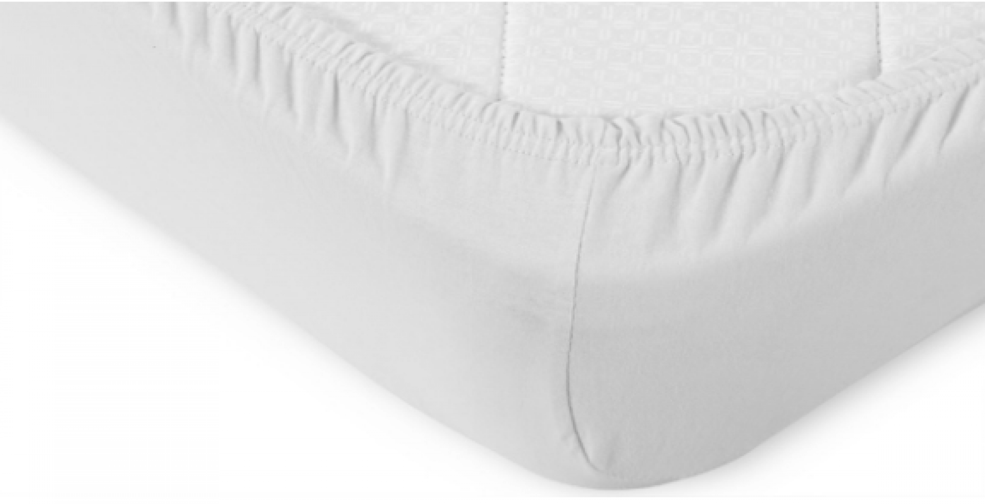 Чехол на резинке Slim White