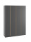 Шкаф "Фаворит" 4-х ств. графит приобрести в Томске миниатюра