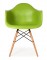 Стул Eames DAW зеленый Stool Group