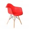 Стул Eames DAW красный Stool Group