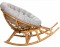Кресло-качалка "Papasan ROCKER CHAIR, с подушкой MI-005" мед фото